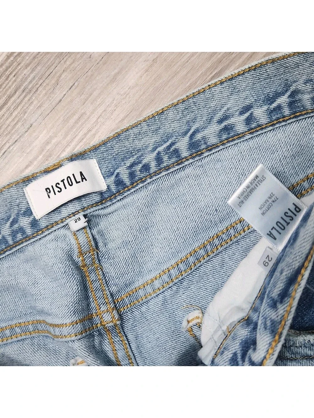 Pistola High Rise Charlie Jeans Size 29 Distressed Pls Read